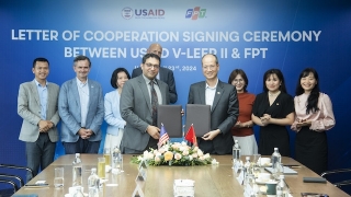 FPT hợp tác với USAID thúc đẩy năng lượng sạch