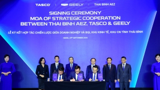 Tasco and Geely launch joint venture for car assembly plant in Vietnam