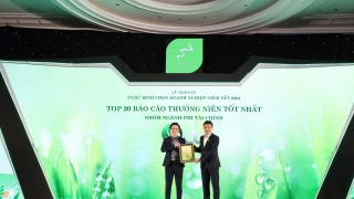 Bamboo Capital thắng lớn tại cuộc bình chọn doanh nghiệp niêm yết 2024