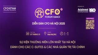 Diễn đàn CFO Hà Nội 2025: Hàng trăm CFO sẽ thảo luận về ứng dụng AI, Big Data vào tài chính