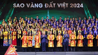 Vinh danh doanh nghiệp 'Sao Vàng Đất Việt' 2024