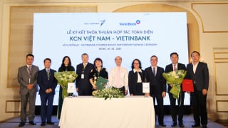 KCN Việt Nam ký thỏa thuận hợp tác toàn diện với VietinBank