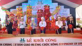 Nam Hiệp Thành Bình Dương và Hoàng Anh Holdings khởi công dự án Symlife tại Bình Dương