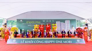 Vạn Xuân Group khởi công dự án Happy One Mori 