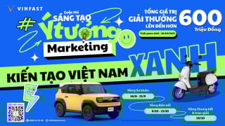 Vinfast tổ chức cuộc thi 'Kiến tạo Việt Nam xanh'