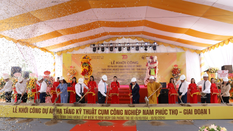 T&T Group khởi công cụm công nghiệp lớn nhất Hà Nội