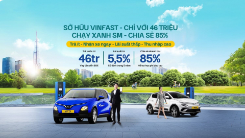 GSM tung chính sách hỗ trợ mua xe với lãi suất 5,5% cho tài xế