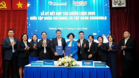 Sun World và Vietravel ký kết hợp tác chiến lược toàn diện