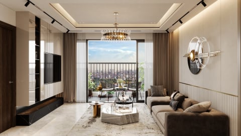 Căn hộ tại Hanoi Melody Residences: Đẹp, thoáng và cực kỳ chiều lòng gia chủ