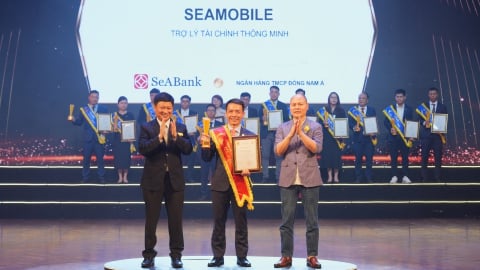 Ngân hàng số SeAMobile được xếp hạng 5 sao tại Giải thưởng Sao Khuê 2025