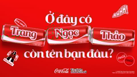 Coca-Cola tái khởi động chiến dịch mang tính biểu tượng 'Share a coke'