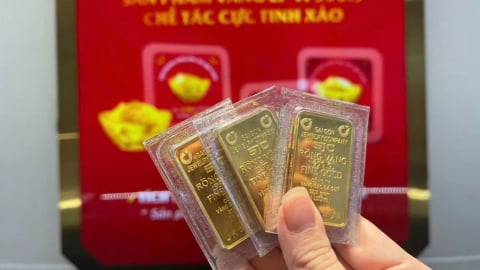 Giá vàng hôm nay 14/5: SJC chạy trước quốc tế