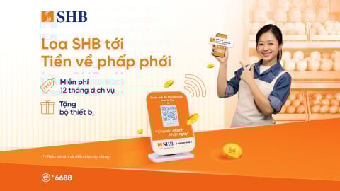 SHB ra mắt dịch vụ loa thanh toán