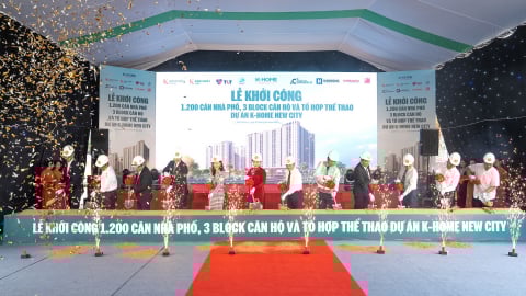 Kim Oanh Land khởi công 1.200 nhà phố, 3 toà căn hộ tại K-Home New City