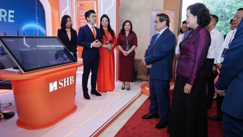Giải pháp thanh toán tích hợp của SHB được giới thiệu trước Thủ tướng