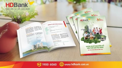Báo cáo phát triển bền vững HDBank 2024: 'Vươn xa kỷ nguyên số - Lan tỏa giá trị xanh'