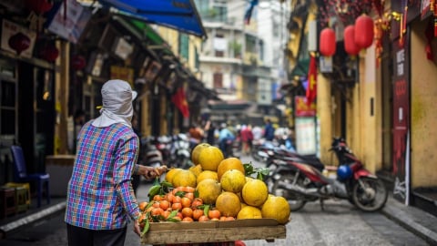 Người bán hàng rong không phải dùng hóa đơn điện tử