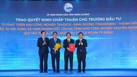 Thaco xây dựng khu công nghiệp cơ khí 75.000 tỷ đồng tại Bình Dương