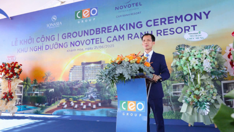 CEO Group breaks ground on Novotel Cam Ranh Resort, cementing commitment to Vietnam’s luxury tourism landscape
