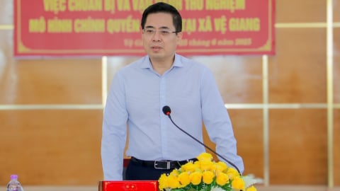 Ông Nguyễn Hoàng Giang làm Chủ tịch tỉnh Quảng Ngãi