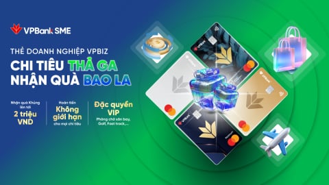 Mở thẻ VPBiz – Nhận eVoucher LynkiD đến 2 triệu đồng