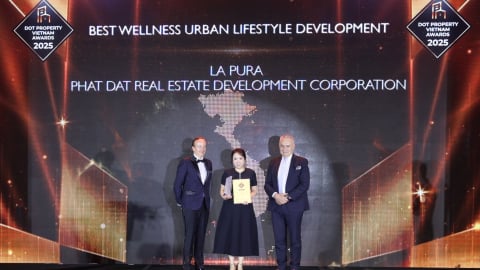 La Pura được vinh danh 'Dự án kiến tạo lối sống đô thị hướng đến sức khoẻ tốt nhất Việt Nam'