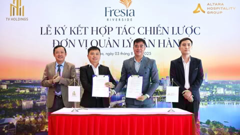 TV Holdings 'bắt tay' Altara Hospitality Group quản lý vận hành dự án Fresia Riverside