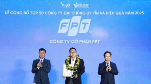 Vượt qua các ngân hàng, FPT đứng đầu bảng xếp hạng VIX50