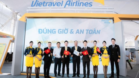 Dấu ấn Vietravel Airlines tại Triển lãm Thành tựu đất nước