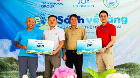 Hàng trăm học sinh Tây Nguyên được Tiến Phước Group tiếp sức đến trường 