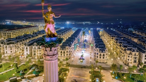 Xuất hiện Quảng trường phố đi bộ 'đẹp từng centimet' chuẩn trời Âu ở phía đông Thủ đô