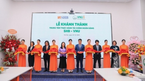 Khánh thành Trung tâm thực hành Tài chính Ngân hàng SHB – VNU