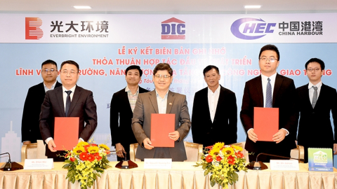 DIC Corp hợp tác với 2 'ông lớn' xây dựng Trung Quốc