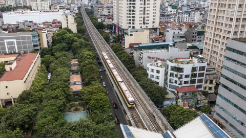 Nhà ga đường sắt đô thị Nhổn - ga Hà Nội có gì đặc biệt