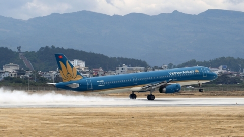 Vietnam Airlines tăng chuyến bay đến Điện Biên