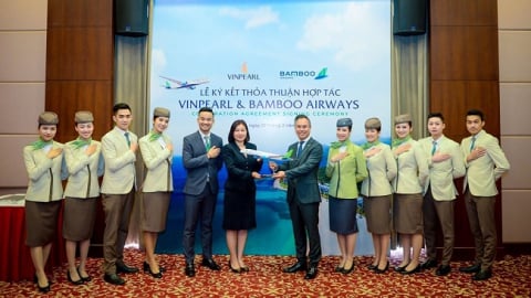 Bamboo Airways liên minh với Vinpearl
