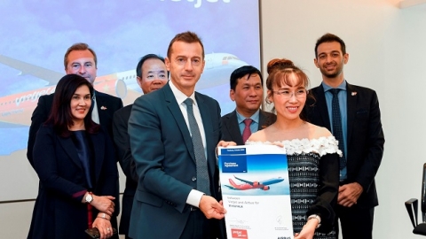 Vietjet mua 20 tàu bay tầm xa của Airbus