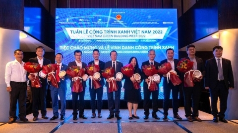 Bộ Xây Dựng vinh danh CT Group vì những nỗ lực phát triển công trình xanh