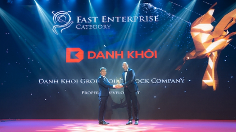 Danh Khôi được vinh danh doanh nghiệp tăng trưởng nhanh tại APEA 2021