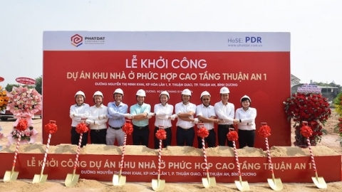 Phát Đạt khởi công khu nhà ở phức hợp cao tầng Thuận An 1