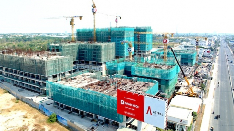 Astral City tiếp tục đẩy nhanh tiến độ thi công