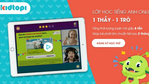 Topica đầu tư 3,5 triệu USD vào startup giáo dục Kidtopi