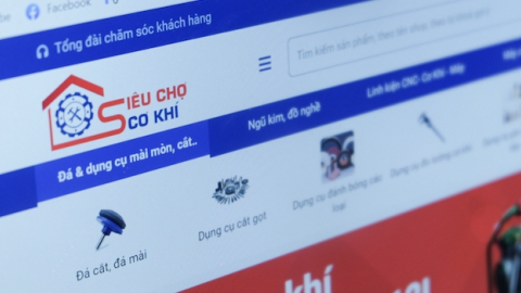 Lần đầu người Việt có chợ cơ khí 4.0