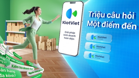 KiotViet cung cấp giải pháp kinh doanh toàn diện cho các tiểu thương