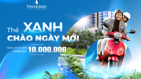 Vinhomes tặng cư dân 30.000 voucher xe máy điện VinFast