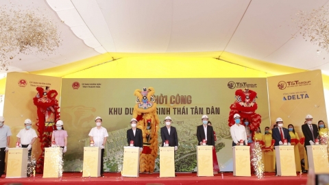 T&T Group khởi công dự án Khu du lịch sinh thái biển tại Thanh Hóa