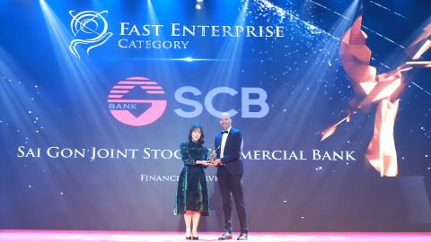 SCB nhận giải thưởng Doanh nghiệp tăng trưởng nhanh của APEA