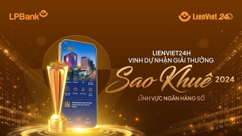 LPBank tiếp tục ghi danh tại giải thưởng Sao Khuê 2024