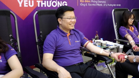 Hàng ngàn nhân viên TPBank trên cả nước tham gia hiến máu nhân đạo