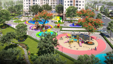 Ra mắt tháp Diamond Center - Khu cao ốc ven sông Dream Home Riverside